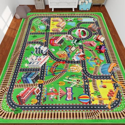Child's Cityscape Floor Play Area