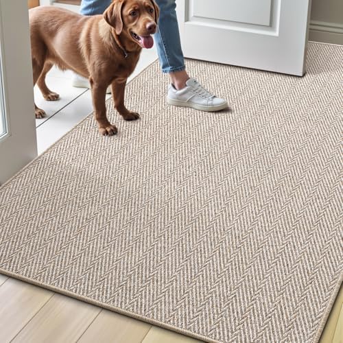 Slim Herringbone Welcome Pad